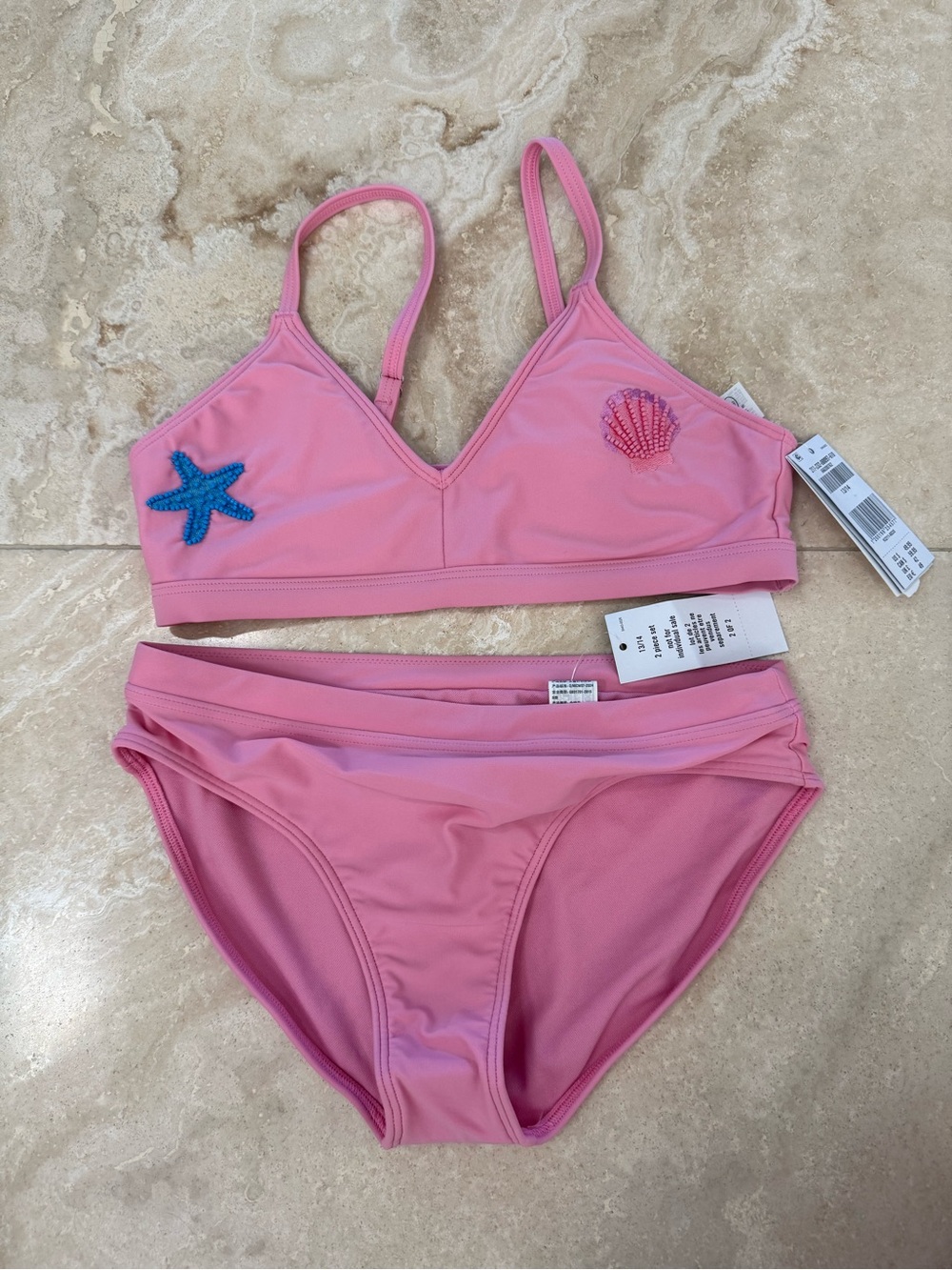 *NEW* Abercrombie Kids Triangle Swimsuit 13/14